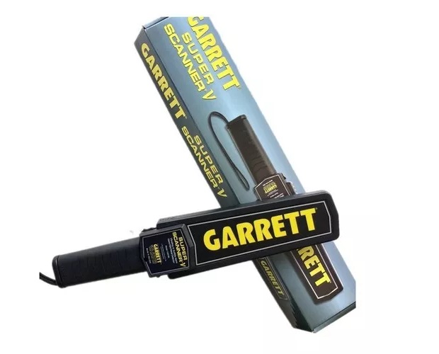 Paleta Detector de Armas y Metales Marca Garrett SuperScanner V